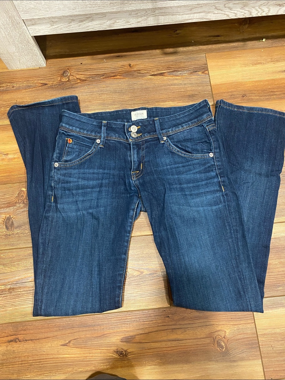Hudson Jeans Dark Blue Bootcut Women's Jeans